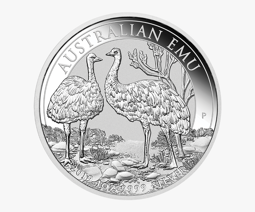 2019 Australian Emu Silver Coin, HD Png Download, Free Download