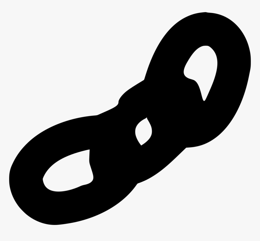 Black Chain Links Cartoon Clipart , Png Download - Scalable Vector Graphics, Transparent Png, Free Download