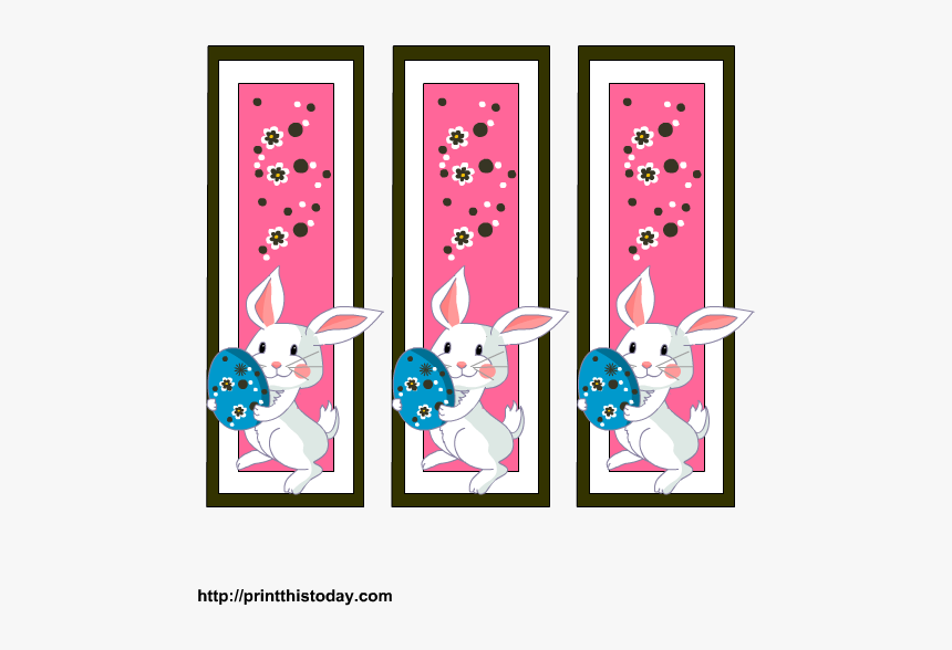 Cute Easter Bookmarks Colour, HD Png Download, Free Download