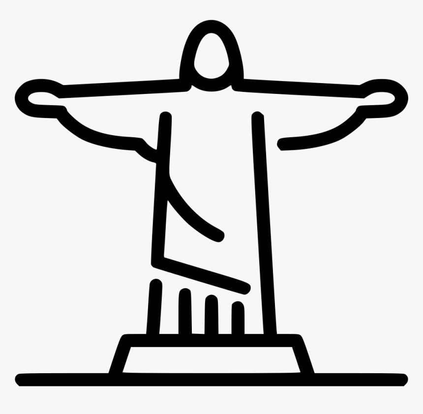 Cristo Redentor - Cristo Redentor Vector Png, Transparent Png, Free Download