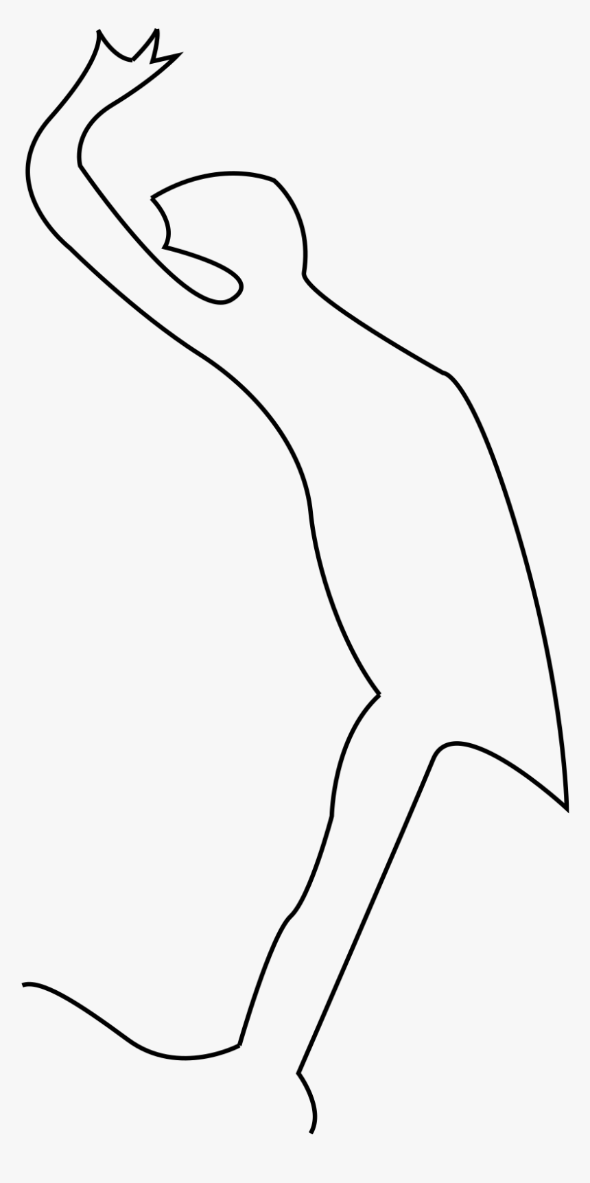 Australian Drawing Emu - Line Art, HD Png Download, Free Download