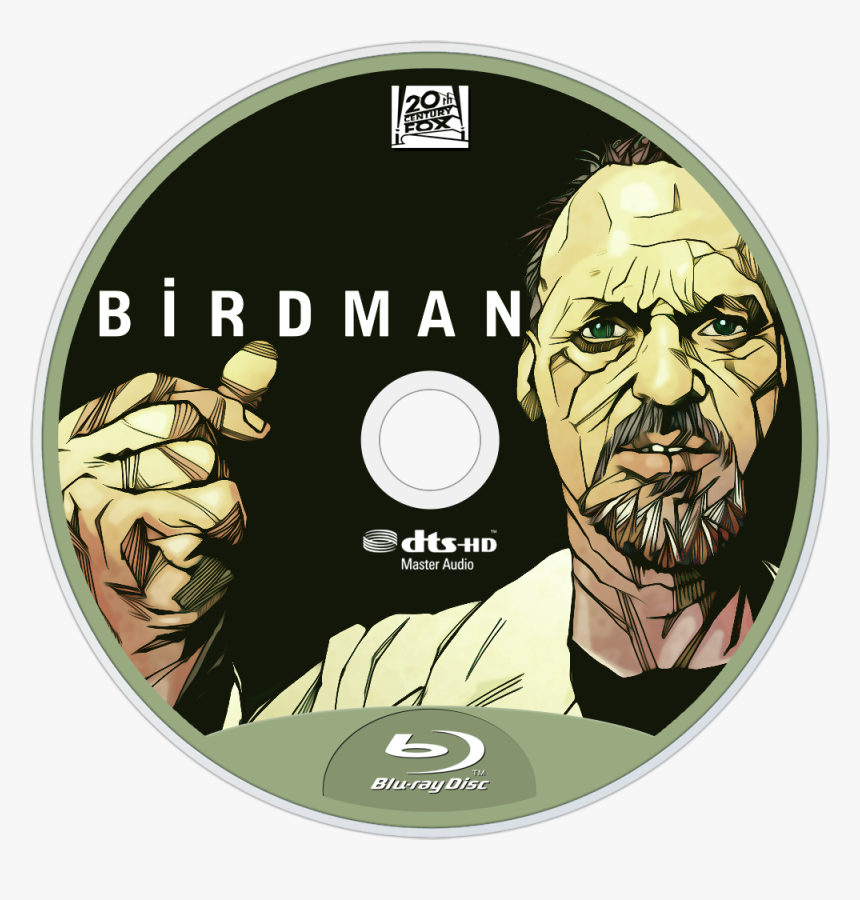 Birdman 2014 Blu Ray Cd, HD Png Download, Free Download