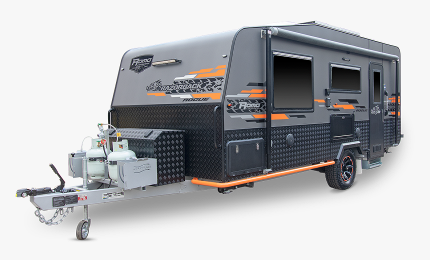 Razorback Rogue 16"10ft Featured Img Big - Travel Trailer, HD Png Download, Free Download