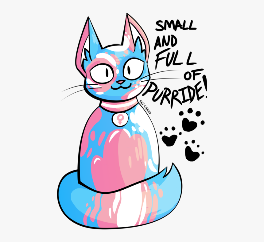 Genderfluid Flag Cat Oc, HD Png Download, Free Download