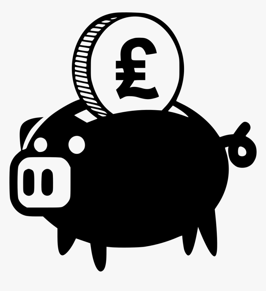 Piggy Bank Pound - Icono Png Piggy Bank, Transparent Png, Free Download