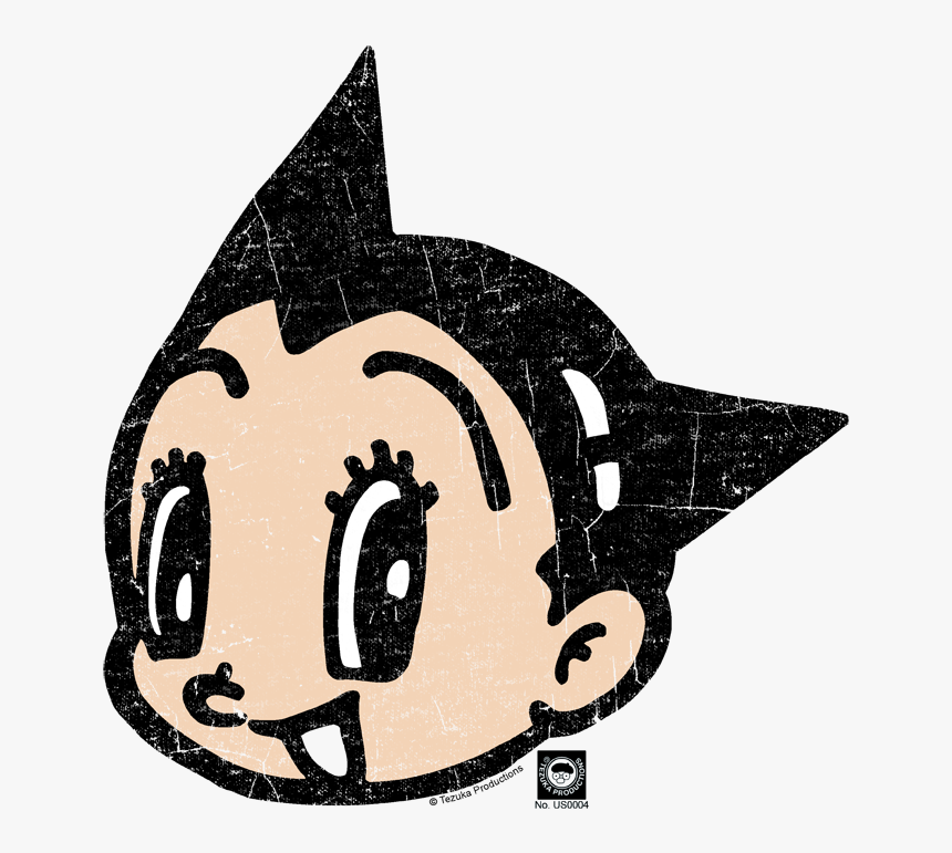 Astro Boy Face Toddler T-shirt - Drawing Astro Boy Face, HD Png Download, Free Download