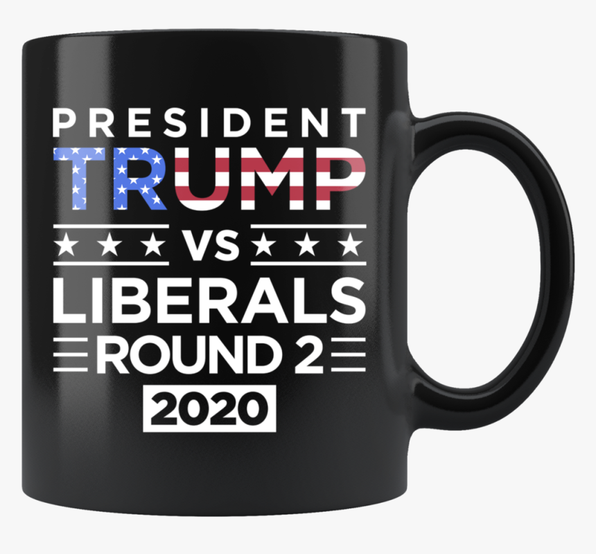 President Trump Vs Liberals Round 2 Mug - Mug, HD Png Download, Free Download
