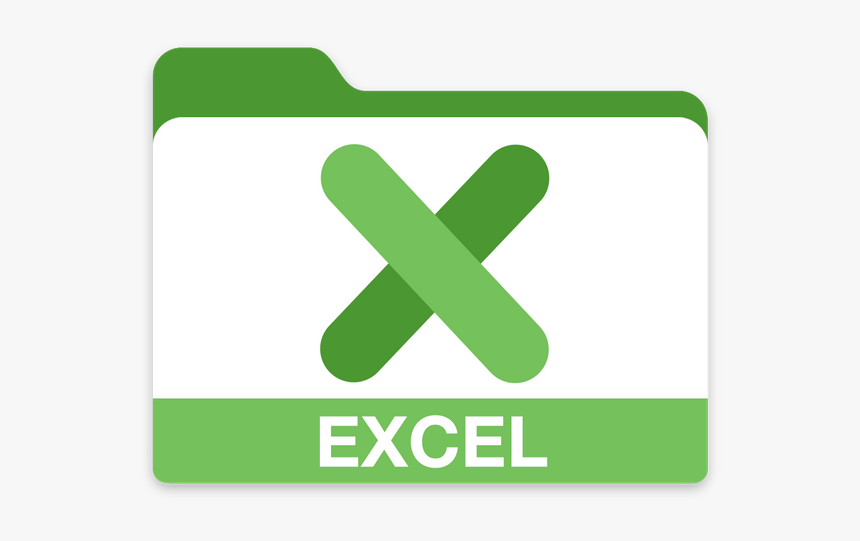 Excel Folder By Scaz - Sign, HD Png Download, Free Download