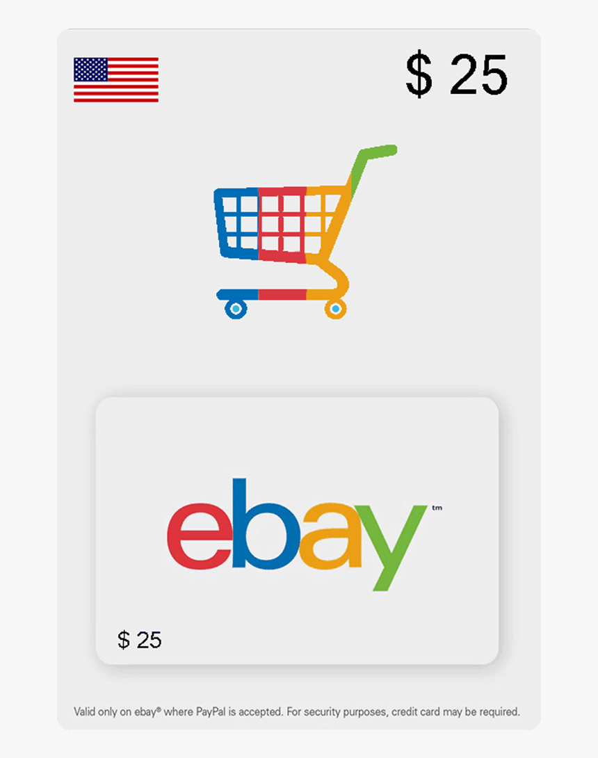 20$ Ebay Gift Card, HD Png Download, Free Download