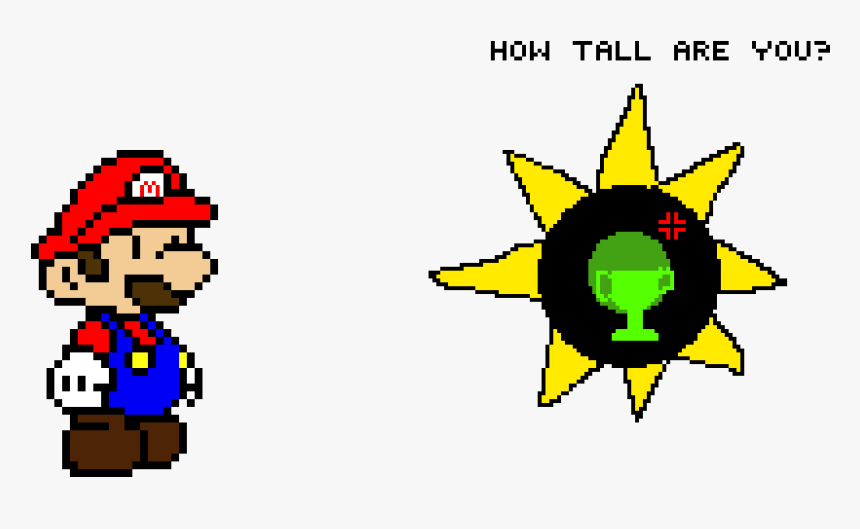 Mario Characters Pixel Art, HD Png Download, Free Download