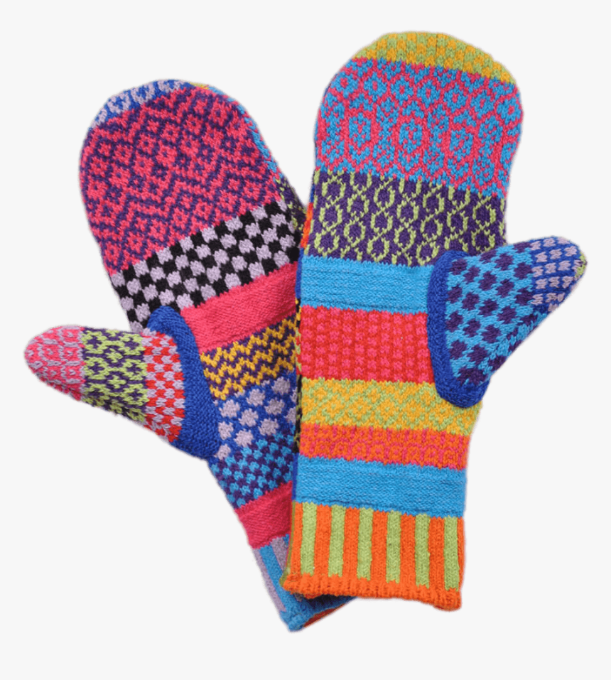 Colourful Mittens - Solmate Socks, HD Png Download, Free Download