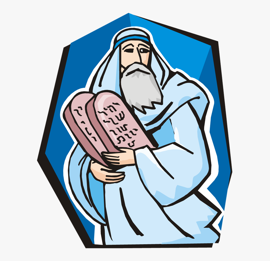 Clipart Moses And The Ten Commandments, HD Png Download, Free Download