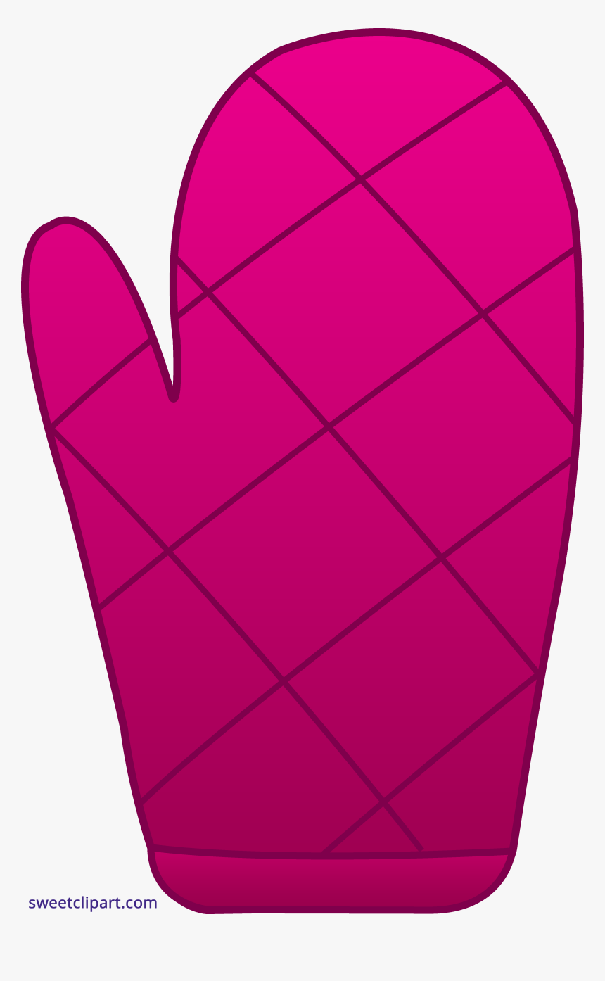 Pink Sweet Clip Art - Oven Mitt Clipart Transparent, HD Png Download, Free Download