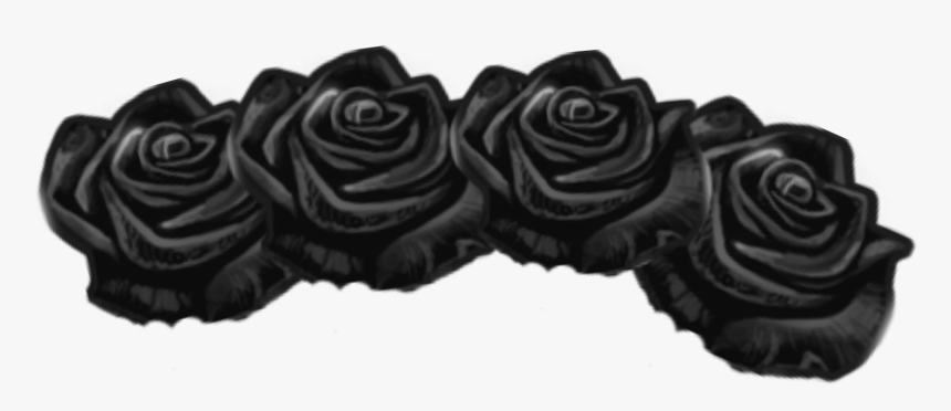 Black Flower Crown - Black Flower Crown Png, Transparent Png, Free Download