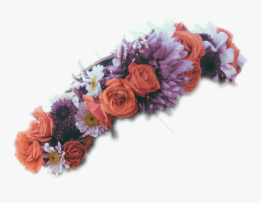 Free Png Black Flower Crown Transparent Png Image With - Transparent Flower Crown Side, Png Download, Free Download