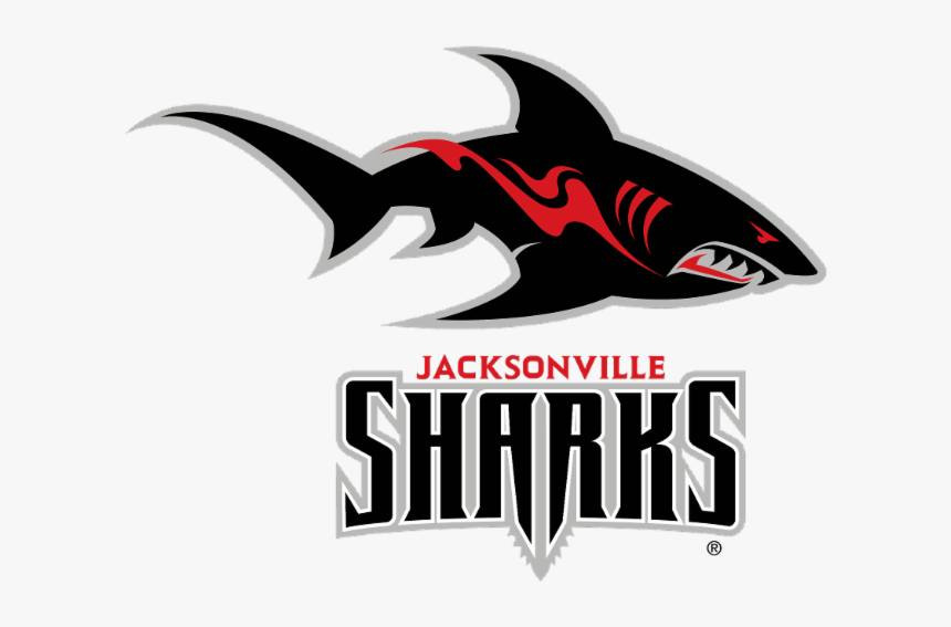 Jacksonville Sharks Logo American Football Great White - Jacksonville Sharks Logo, HD Png Download, Free Download