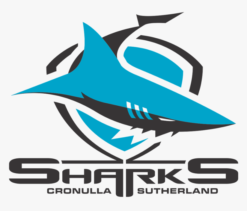 Cronulla-sutherland Sharks Vector Logo - Sharks Nrl, HD Png Download, Free Download