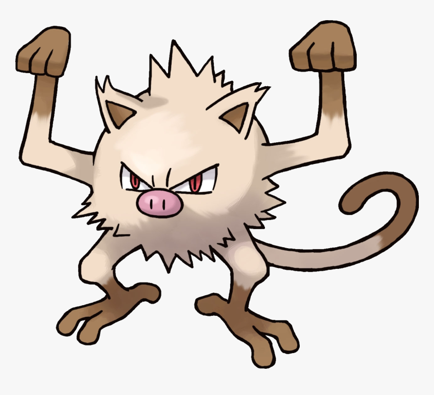 Mankey Png 9 » Png Image - Pokemon Menki, Transparent Png, Free Download