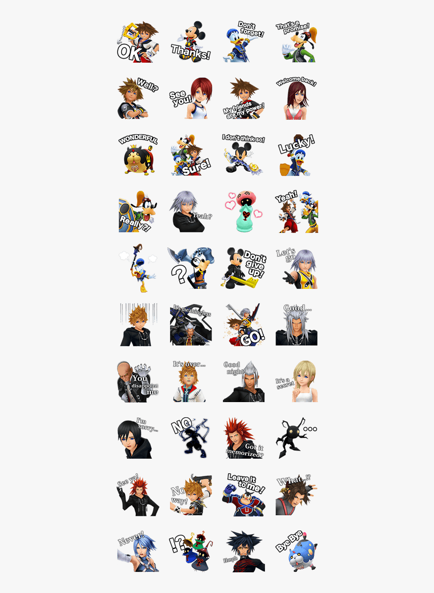 Kingdom Hearts - Kingdom Hearts Sticker Whatsapp, HD Png Download, Free Download