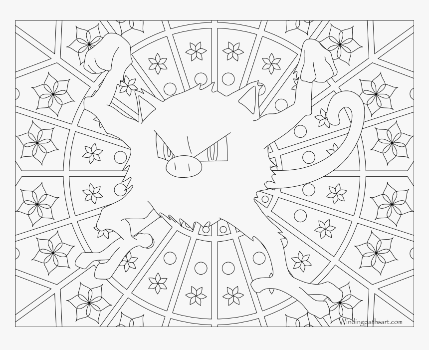 Pokemon Coloring Pages Hard, HD Png Download, Free Download
