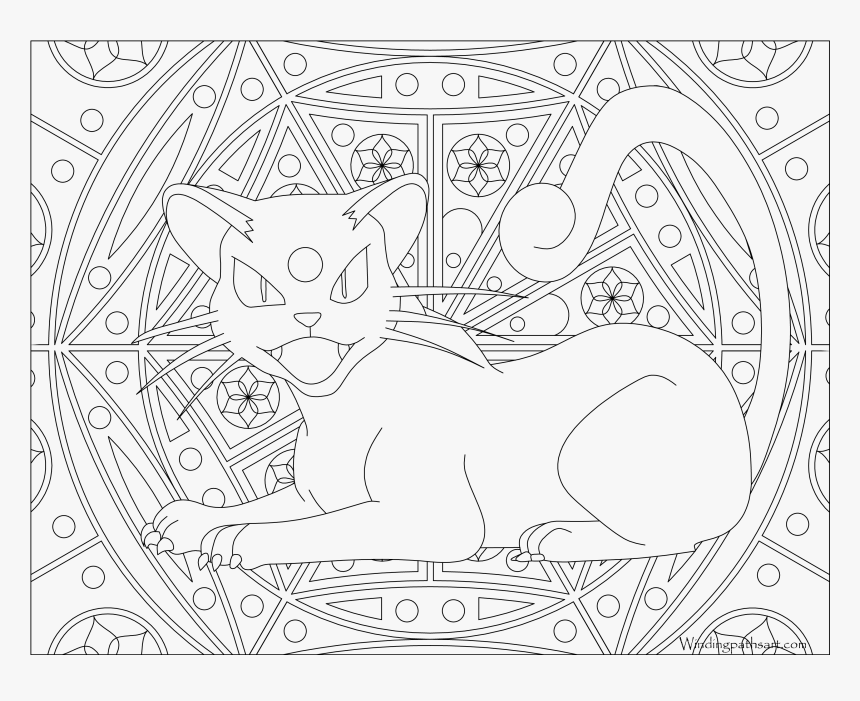 Free Adult Pokemon Coloring Pages - Pokemon Sandshrew Coloring Pages, HD Png Download, Free Download