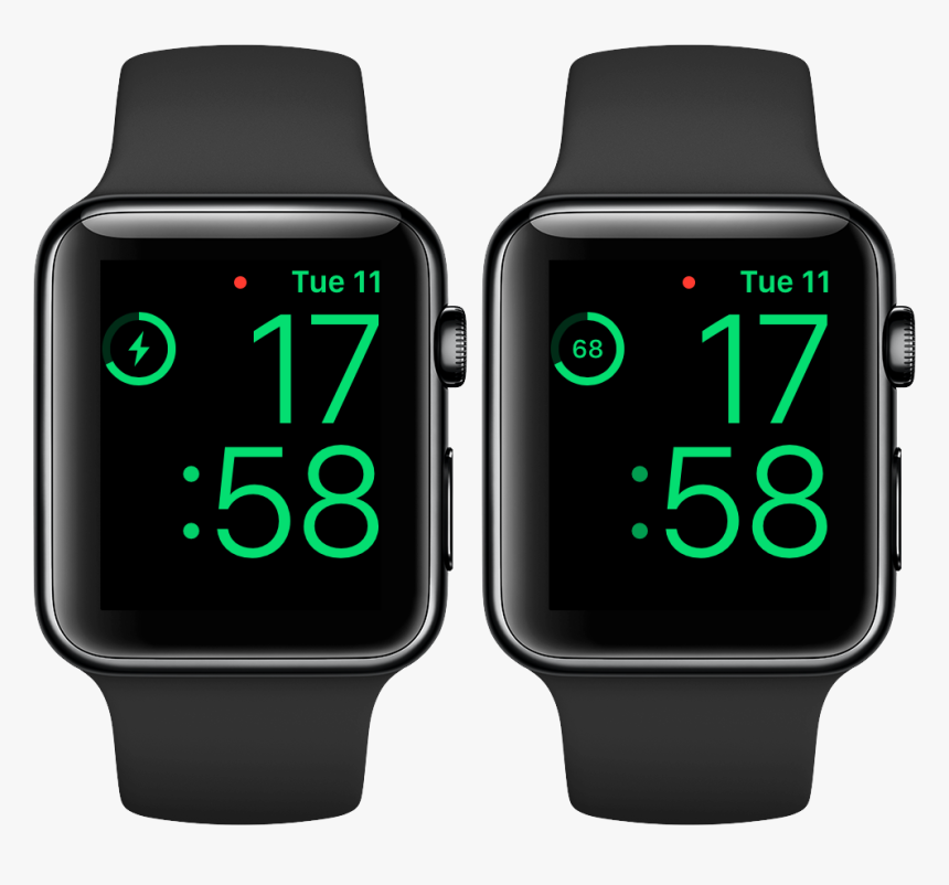 Charging Apple Watch In Nightstand Mode - Apple Watch Heart Rate Exercise, HD Png Download, Free Download