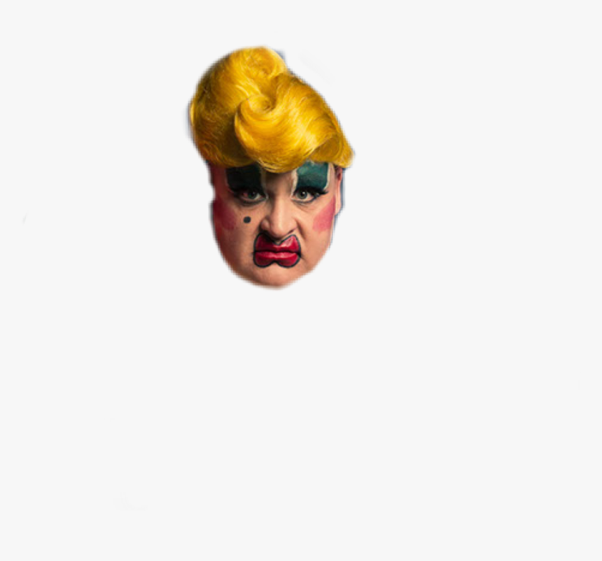 #drag #queen #dragqueen #lady #hair #makeup #head #face - Wig, HD Png Download, Free Download