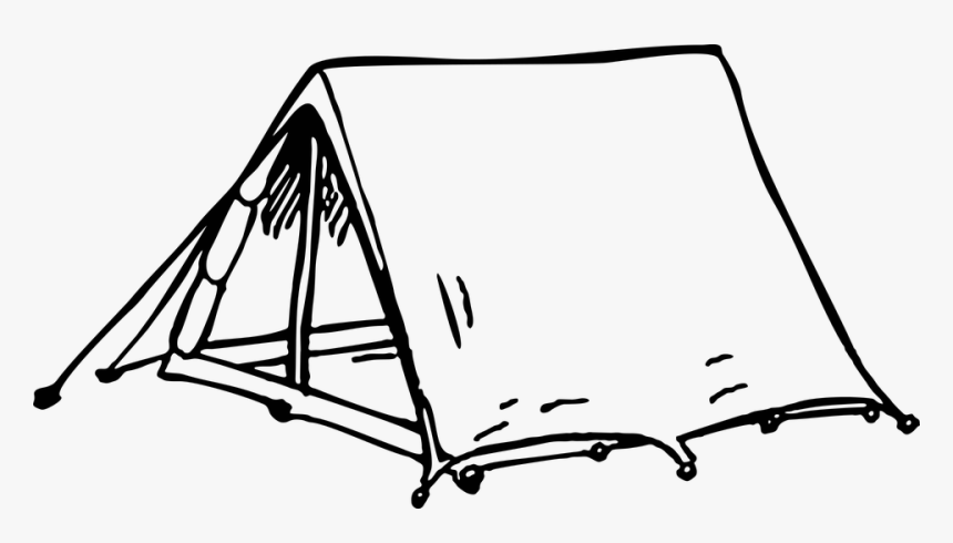 Tent, Vacations, Trekking, Icon, Travel, Camping - Steps Of Pitching A Tent, HD Png Download, Free Download