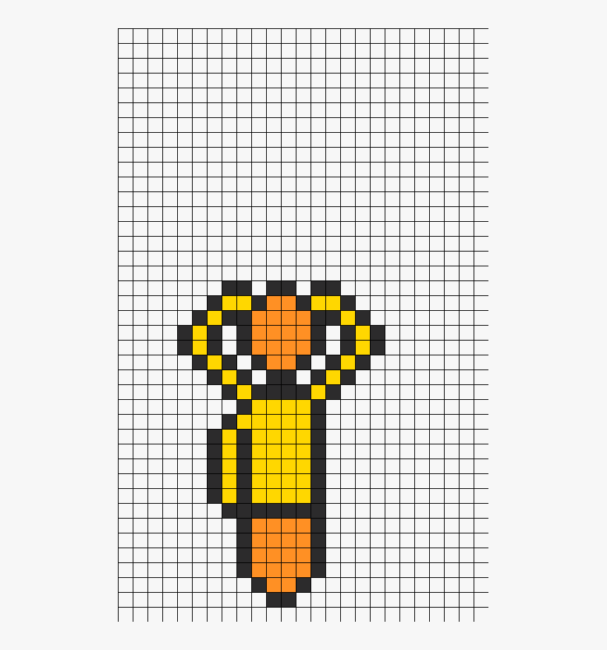 Sailor Venus Transformation Stick Perler Bead Pattern - Legend Of Zelda Rupee Pixel, HD Png Download, Free Download