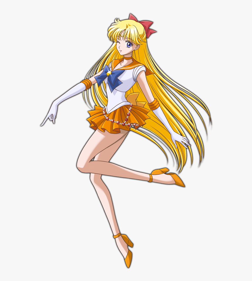 Sailor Moon Crystal Sailor Venus Png, Transparent Png, Free Download