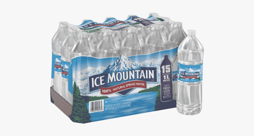 1l Ice Mountain Spring Water, HD Png Download, Free Download