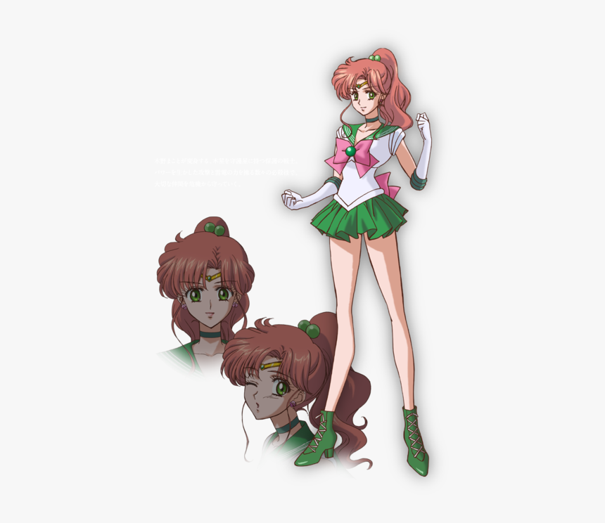 Makoto2 - Sailor Moon Crystal Sailor Jupiter, HD Png Download, Free Download