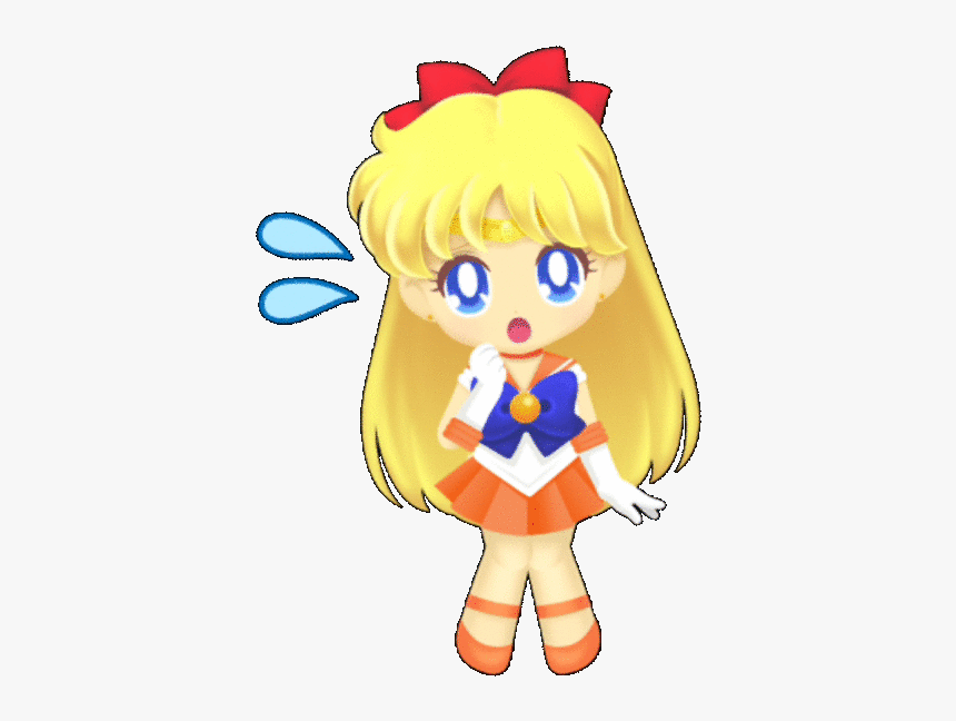 #sailormoon #sailorvenus #minako #minakoaino #sailormoondrops - Sailor Moon Drops Transparent Gif, HD Png Download, Free Download