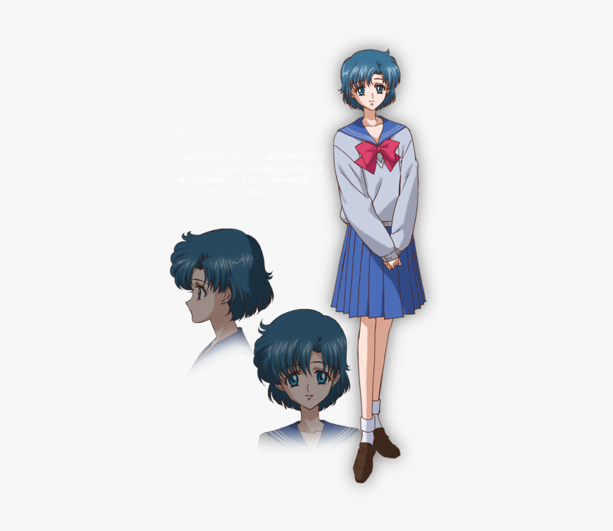 Ami1 - Ami Mizuno Sailor Moon Crystal, HD Png Download, Free Download