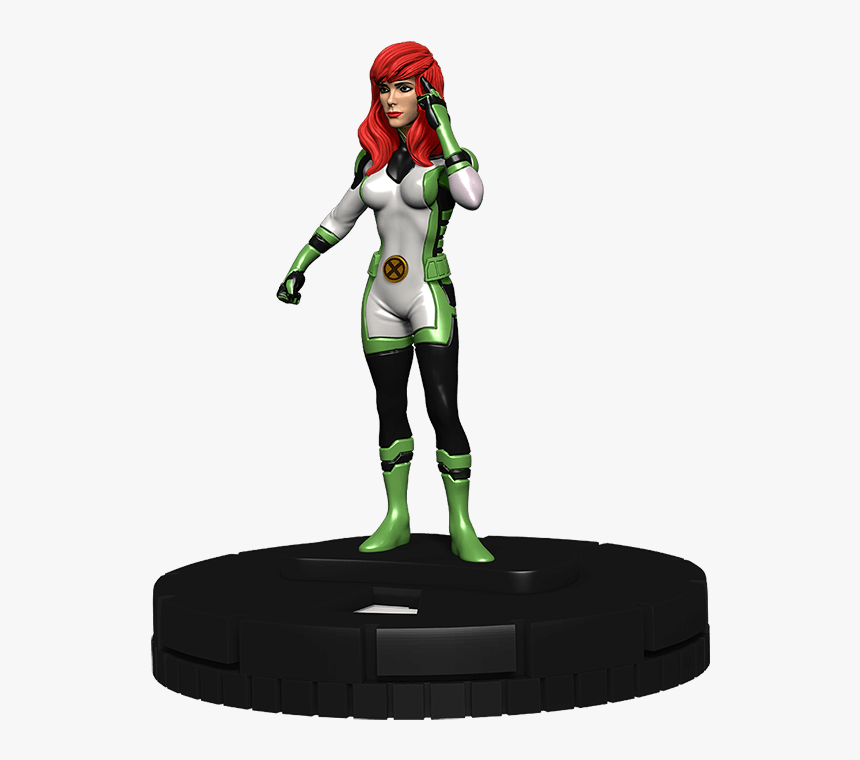 Heroclix Marvel Uncanny X-men 025 Jean Grey - Cartoon, HD Png Download, Free Download