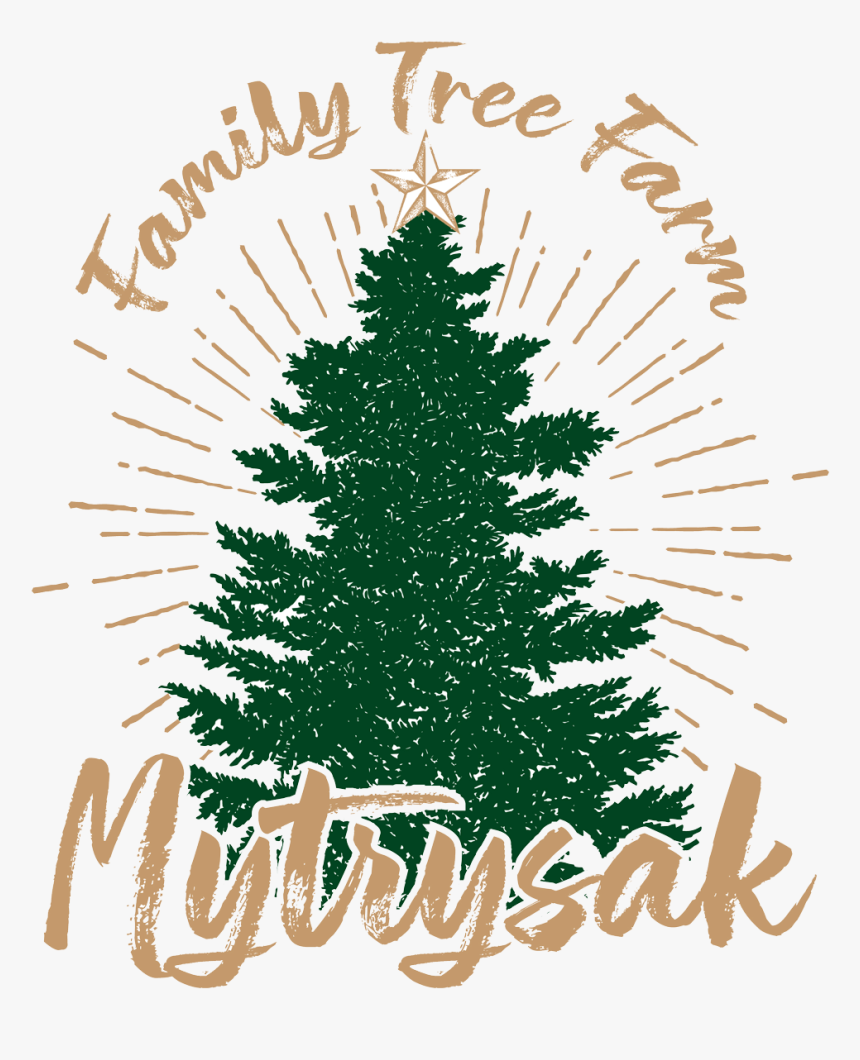 Mytrysak Family Tree Farm Logo - Christmas Tree, HD Png Download, Free Download
