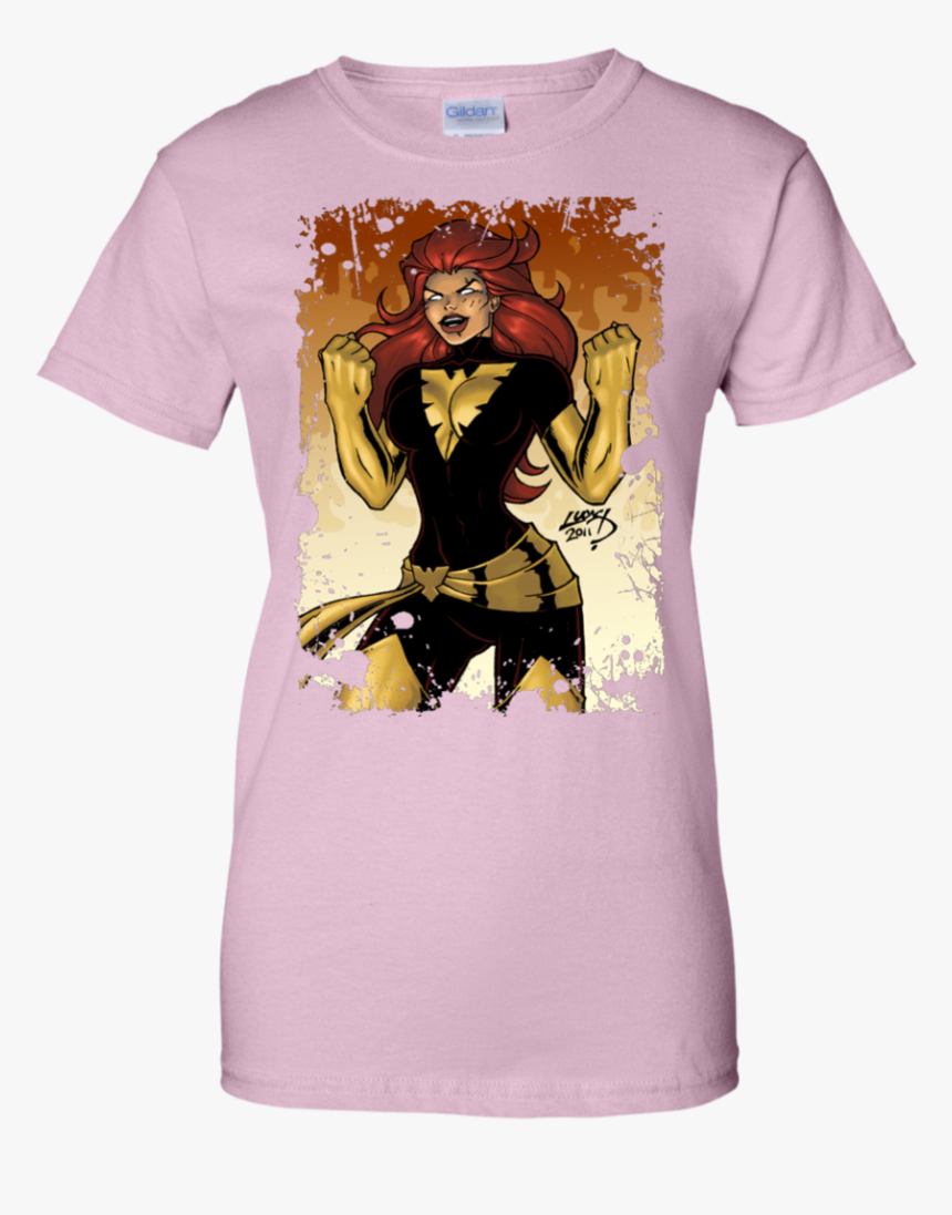 Dark Phoenix Jean Grey Shirt Xmen Apocalypse Saga Animated - T-shirt, HD Png Download, Free Download