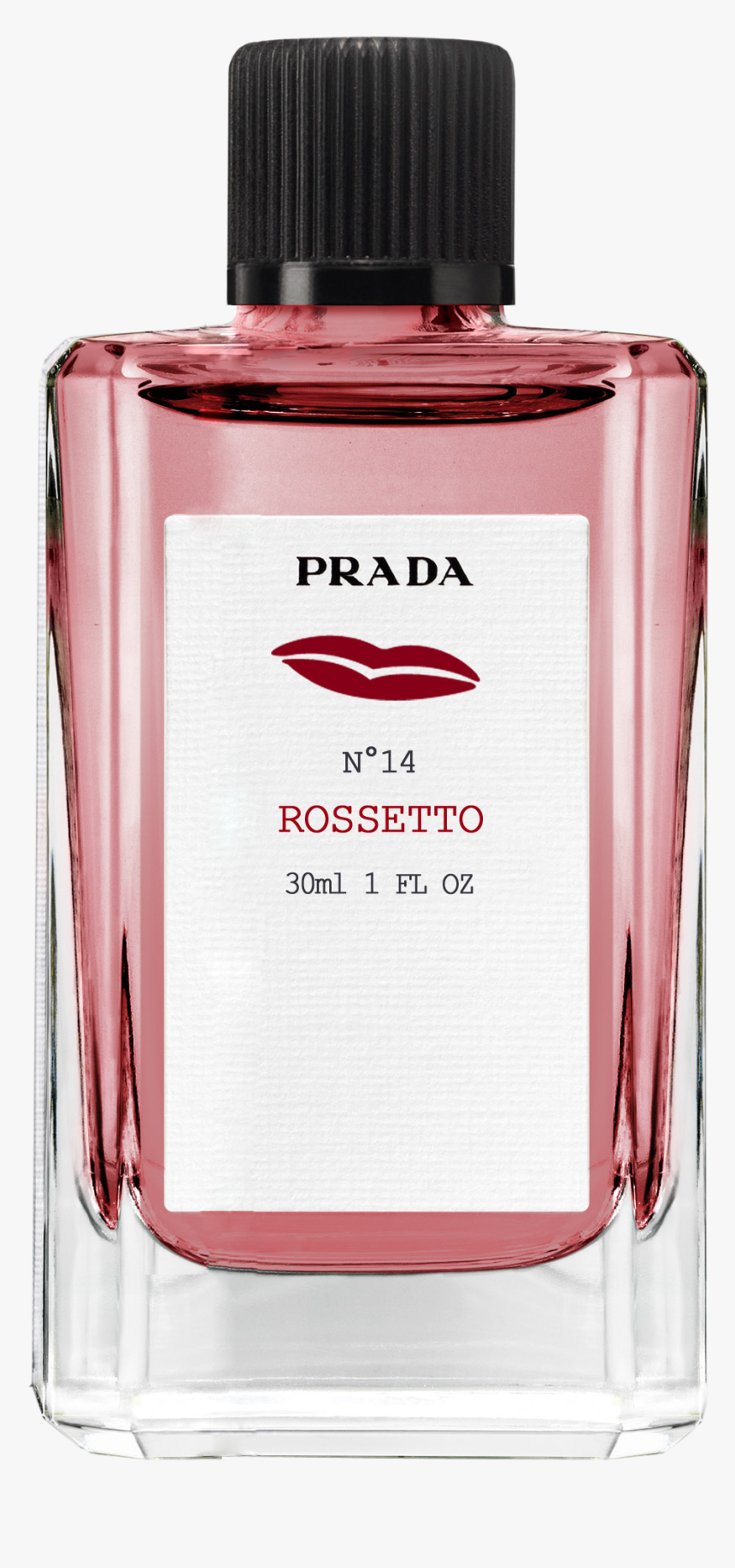 Perfume Bottle Png - Prada No 14 Rossetto, Transparent Png, Free Download