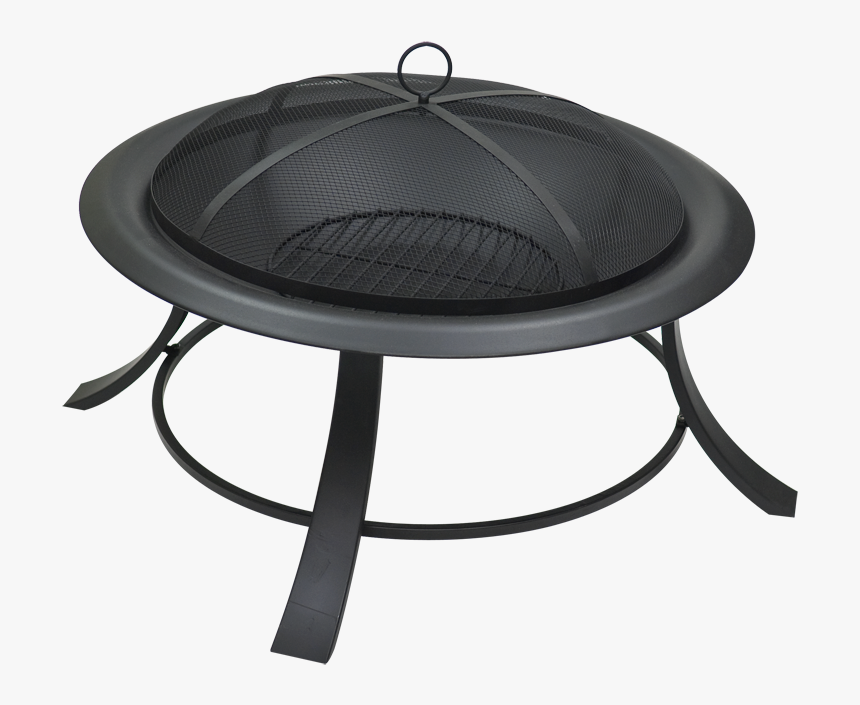 Black Round Fire Pit, HD Png Download, Free Download