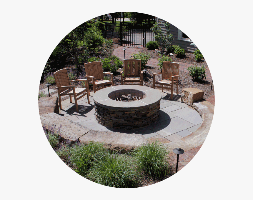 Patio Fire Pit - Backyard, HD Png Download, Free Download