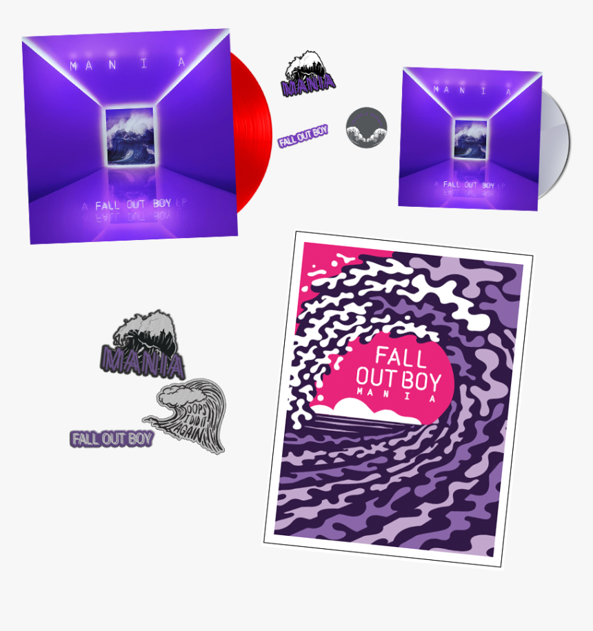 Fall Out Boy Mania Merch, HD Png Download, Free Download