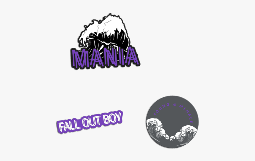 M A N I A Lapel Pins - Graphic Design, HD Png Download, Free Download