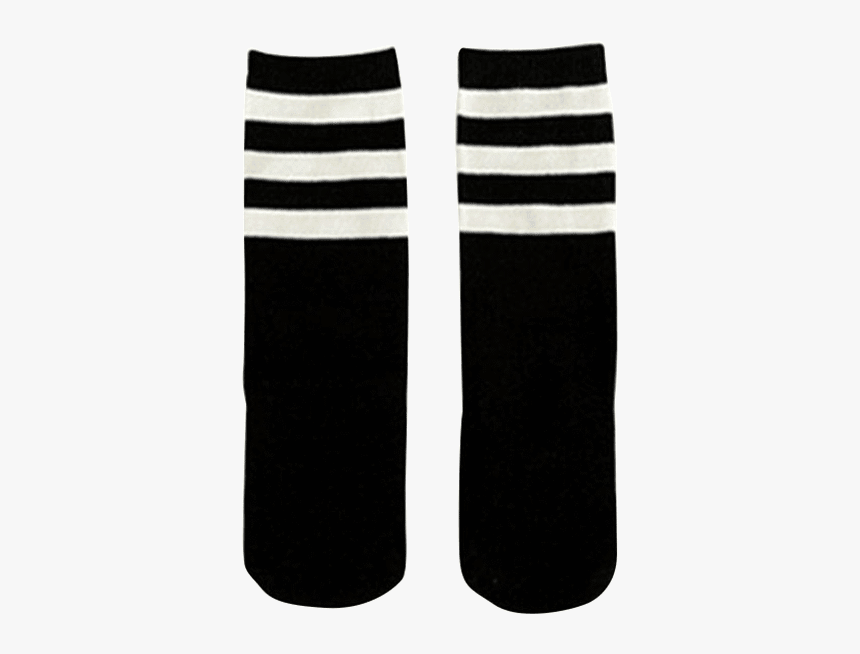 Petite Bello Socks 0-1t Black Stripes Knee High Socks - Hockey Sock, HD Png Download, Free Download