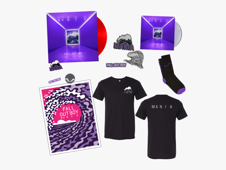 Mega Bundle - Fall Out Boy Mania Merch, HD Png Download, Free Download