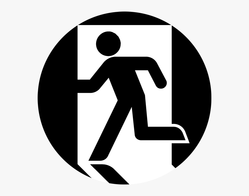 Fire Evacuation Sign Download, HD Png Download, Free Download