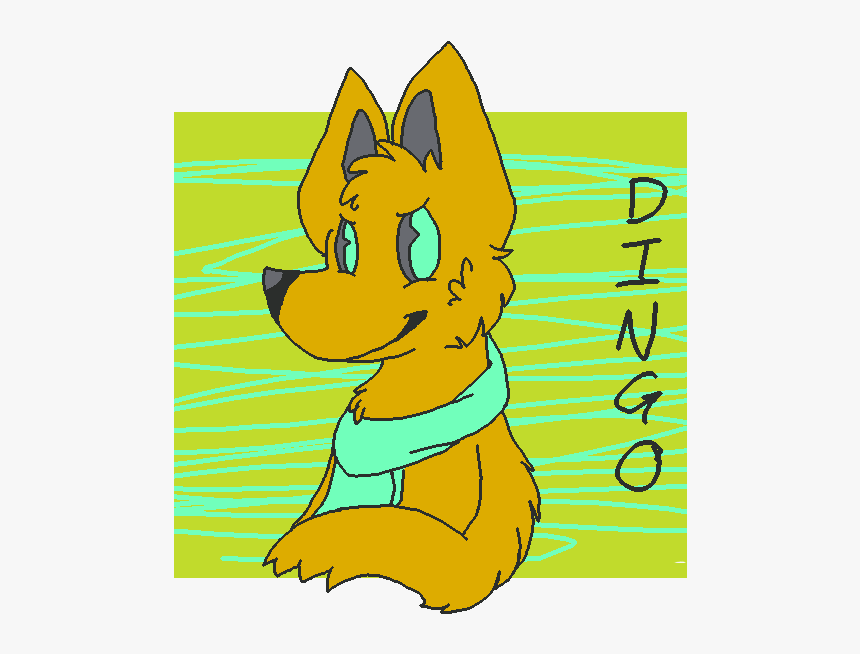 Dingo Badge - Cartoon, HD Png Download, Free Download