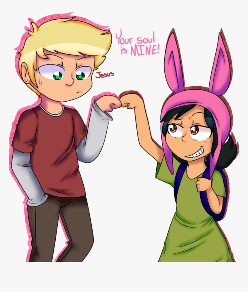 Bobs Burgers Louise X Logan, HD Png Download, Free Download