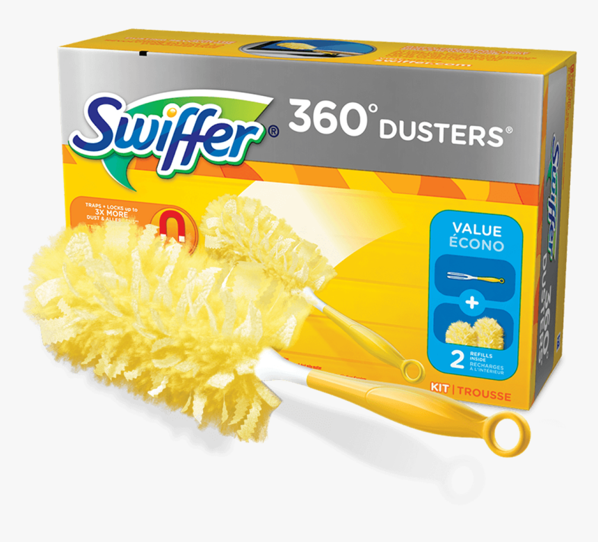 Swiffer Duster - Swiffer Dusters Heavy Duty Starter Kit, HD Png Download, Free Download