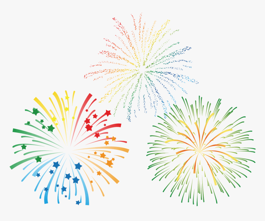 Fireworks Royalty-free Euclidean Vector Clip Art - Салют Векторный Клипарт, HD Png Download, Free Download