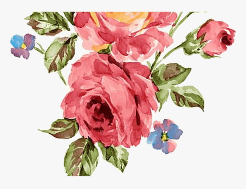 Rosa Oleo Tole Painting Pinterest Wallpaper, Flowers - Vintage Flower Wallpaper For Android Phone, HD Png Download, Free Download